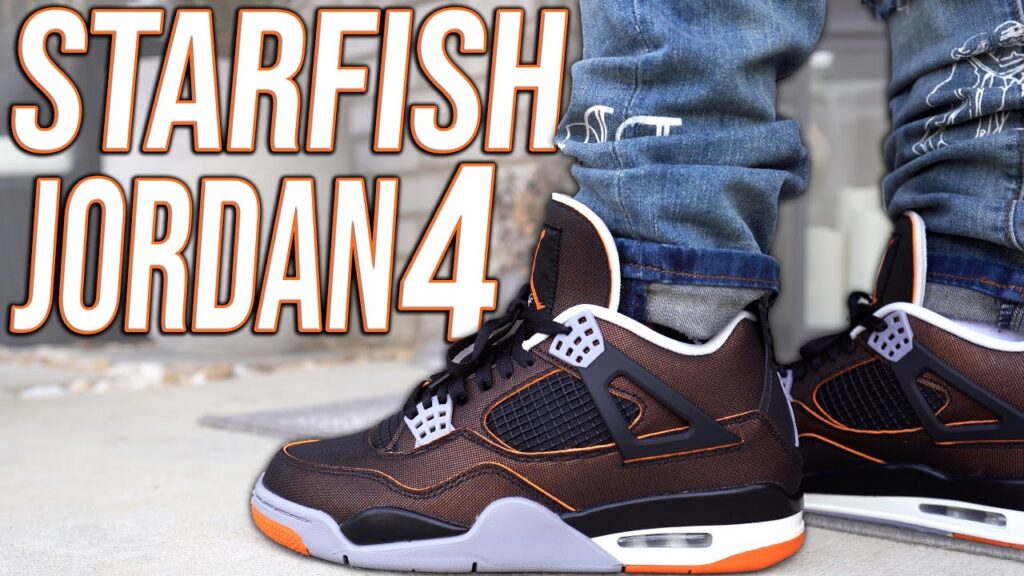 COP OR NOT ?!? JORDAN 4 STARFISH REVIEW AND ON FOOT IN 4K !!!