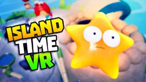GOLD STARFISH & SURVIVING OVER 20 MINUTES - Island Time VR Gameplay - VR HTC Vive Gameplay
