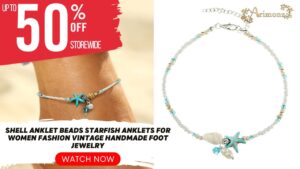 Grab This Shell Anklet Beads Starfish Anklets For Women Fashion Vintage Handmade Foot Jewelry