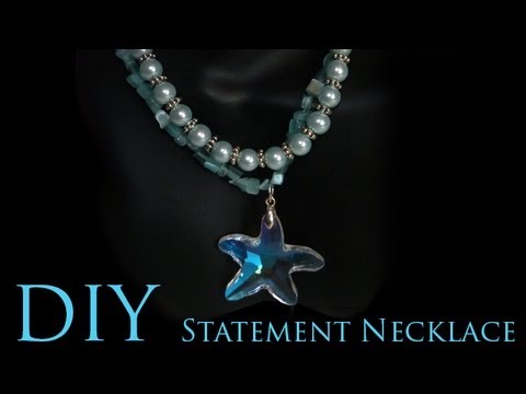 How to Make a Starfish Statement Necklace