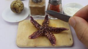Miniature Cooking Real Food | Miniature Starfish Food | Cooking Mini Food | Mini Cooking Videos