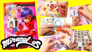 Miraculous Ladybug Coloring Book and Activities and Stickers