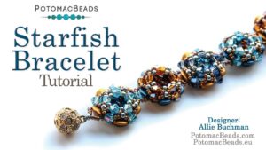 Starfish Bracelet- DIY Jewelry Making Tutorial by PotomacBeads