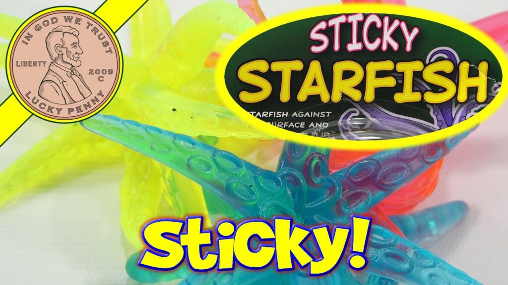 Sticky Starfish Tumblin Fun Novelty Kids Toy