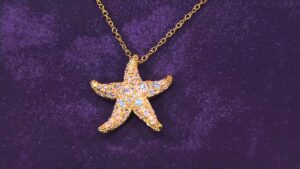 The Elizabeth Taylor Starfish Necklace on QVC